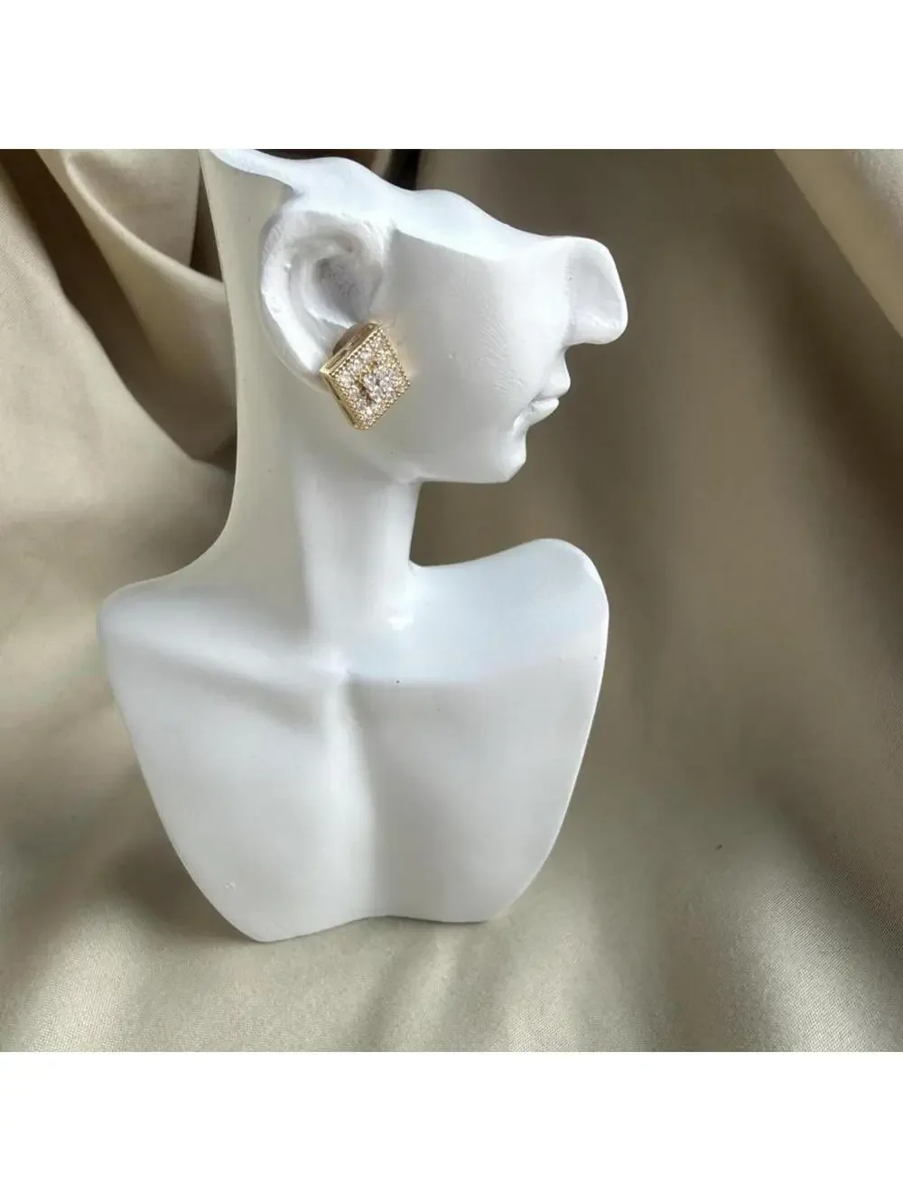 ✨‎ Baguette Cluster Square Stud Earrings